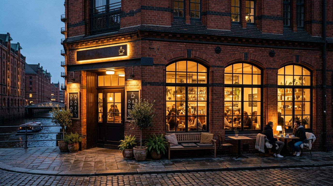 Café Goldstück Außenansicht
